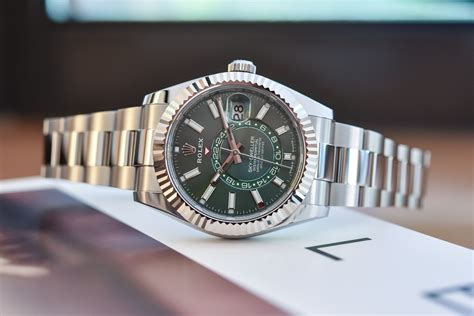 rolex sky dweller good investment|Rolex Sky-Dweller green dial.